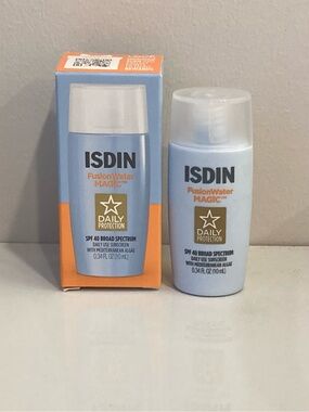 ISDIN FusionWater Magic Daily Protection SPF 40 Sunscreen 10ml Mini BNIB